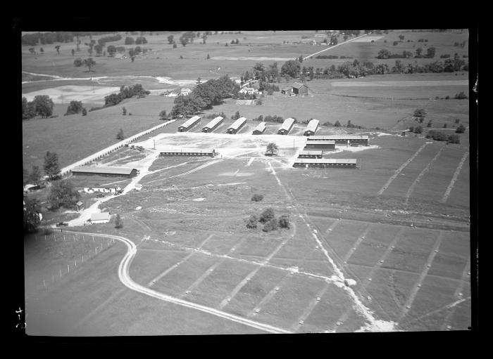 CCC Camp, Sherburne, Aerial View