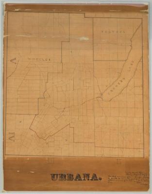 Map of the Town of Urbana in Steuben County. Map #325