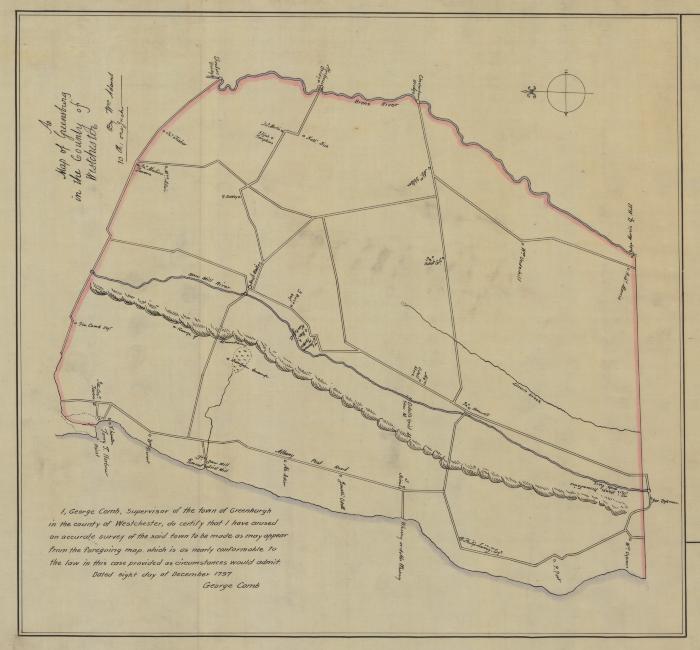 Map of Greensburg, Westchester County. Map # 404B (Copy)