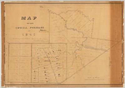 Map of the Oneida Purchase of 1840. Map #346