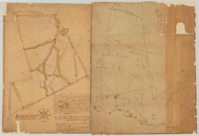 Map of the Towns of Poundridge and North Castle in Westchester County. Map #392