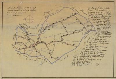 Map of the Town of White Plains, Westchester County. Map #404D (Copy)