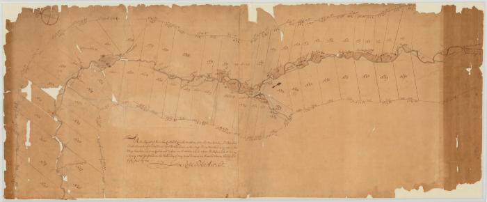 Map of the Hoosick Patent. Map #353A