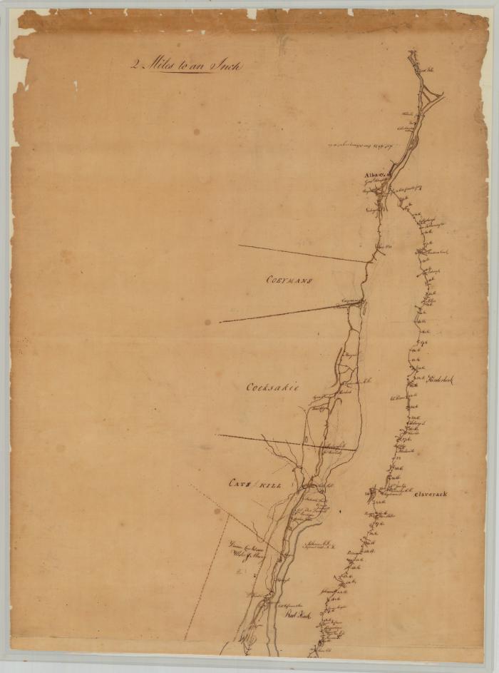 Map of Hudson River. Map #349A