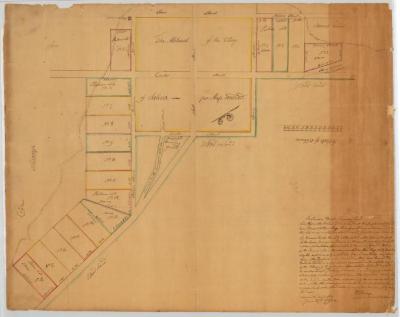 Map of the Village of Salina. Map #406