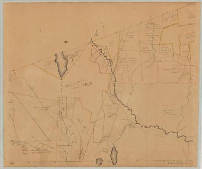 Map of the Jersey Gore Tract. Map #390B