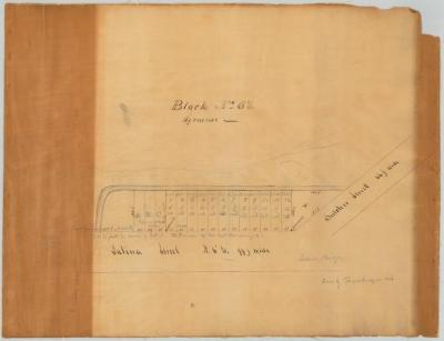 Map of Block No. 67. Syracuse. Map #327