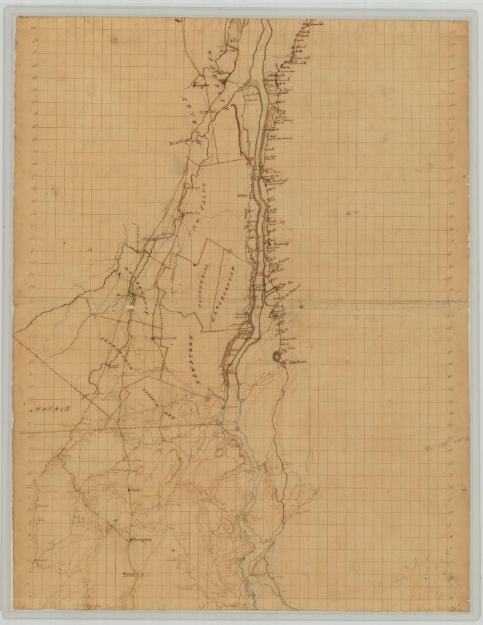 Map of Hudson River. Map #349B