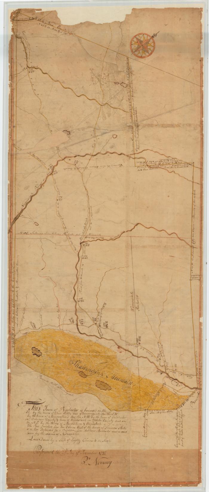 Map of the Town of Rochester, Ulster County. Map #379