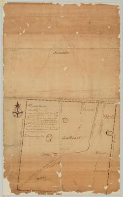 Map of Southeast Dutchess and the Town of Franklin, Dutchess County. Map #382