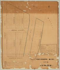 Map of Fortification Block No. 2. Oswego. Map #335