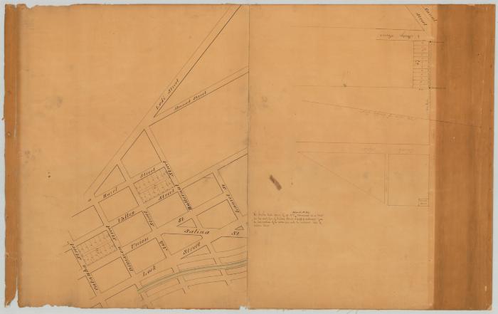 Map of Blocks 67, 80 and 131 in Syracuse. Map #320