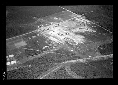 Camp Upton, L.I., CCC Camp Aerial View