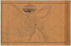 Map of the Village of Tonawanda in the Counties of Erie and Niagara. Map #468