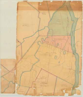 Map of the Towns of Esopus and New-Paltz, Ulster County. Map #438