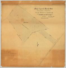 Map of part of Marsh Lots No. 12 and 13. Salina. Map #455