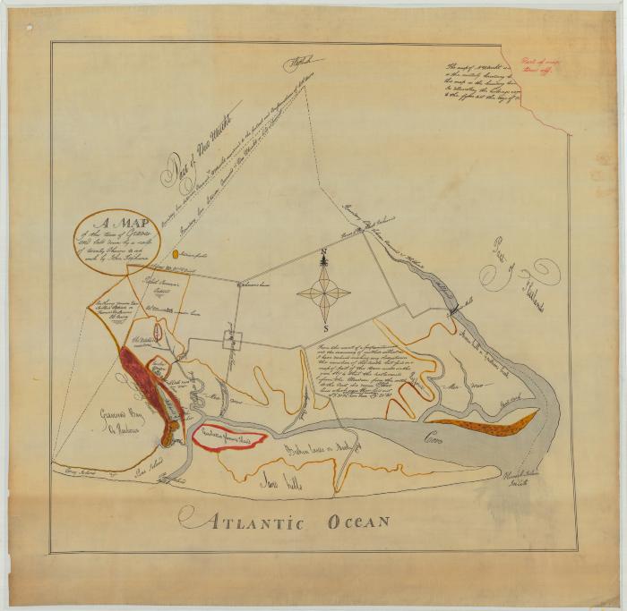 Map of the Town of Gravesend. Map #429 (Copy)