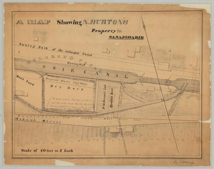 Village of Canajoharie. Montgomery County. Map #482A