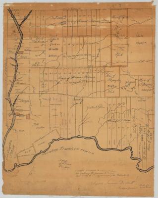 Palmer's Perchase in Hamilton, Warren and Saratoga Counties. Map #489