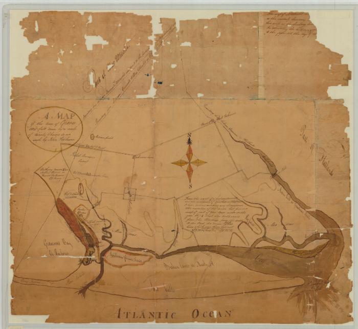 Map of the Town of Gravesend. Map #429