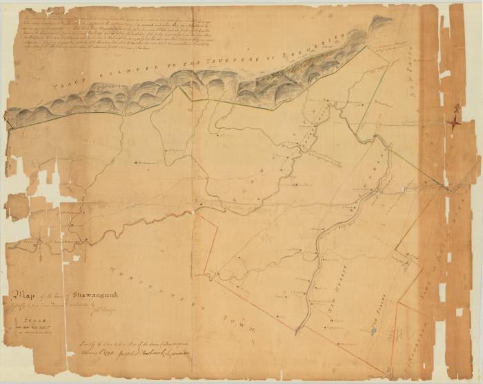 Map of the Town of Shawangunk, Ulster County. Map #426