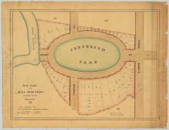 Map of State Land in Mill Pond Tract. Map #446B