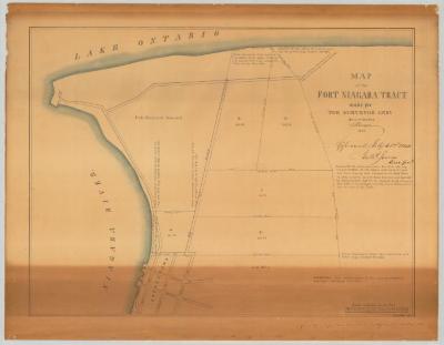 Map of the Niagara Tract. Map #440