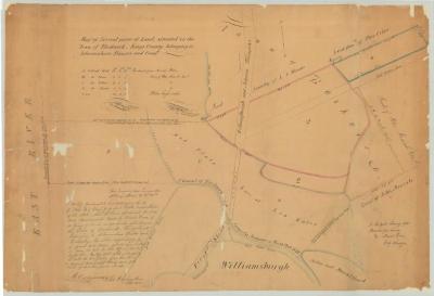 Map of several pieces of land situated in the Town of Bushwick, Kings County. Map #464