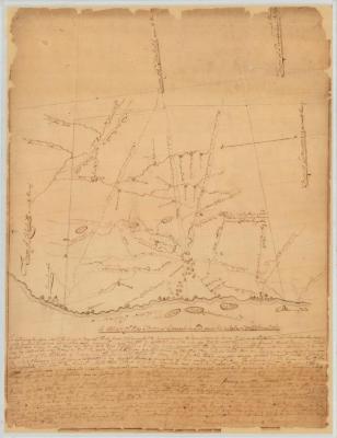 Map of the Town of Coxsackie, Green County. Map #420