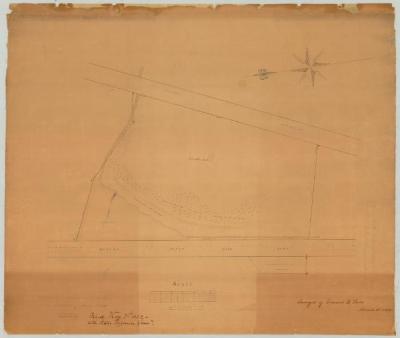 Map of 3 acres of land on the north side of Sing Sing Prison Farm. Map #447