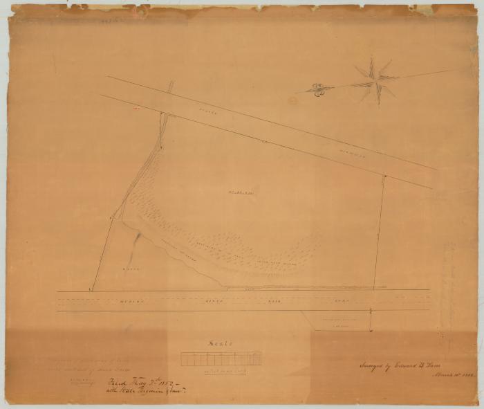 Map of 3 acres of land on the north side of Sing Sing Prison Farm. Map #447