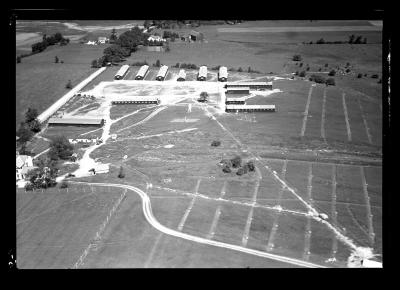 CCC Camp, Sherburne, Aerial View