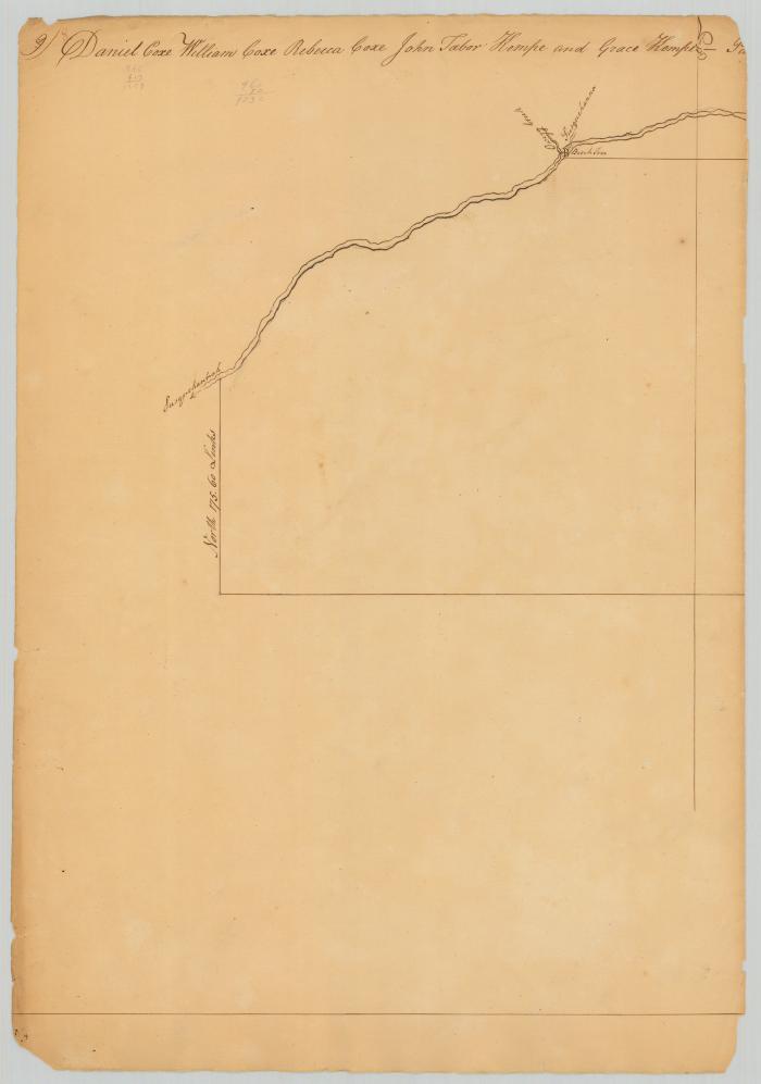 Cox's Manor or Hamden Township, on Susquehanna river. Map #607A