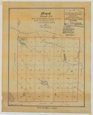Town of Dickinson, Township No. 10, Franklin County. Map #590