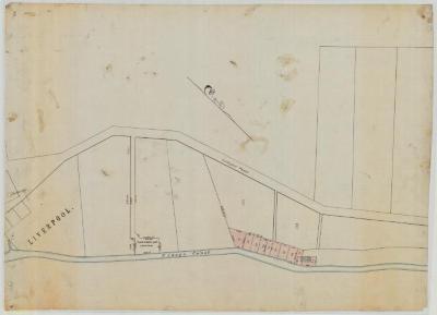 Fine Salt Lots, Syracuse. Showing Liverpool.  Map #530B
