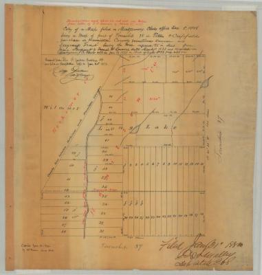 Totten and Crossfield's Purchase, Township 38. Map #499