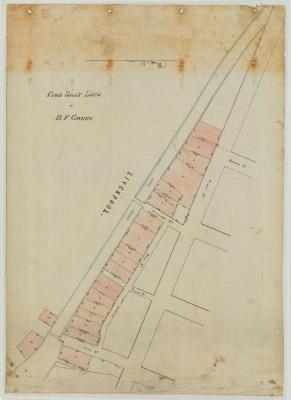 Fine Salt Lots, Syracuse. Showing Liverpool.  Map #530A