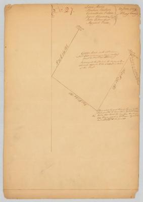 Survey of lands for Abraham Van Horn, Cadwallader Colden, John Collins Gent, Margaret Veeder and others. Map #625