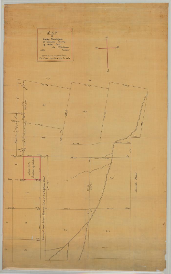 State Gore in Clinton County. Map #504