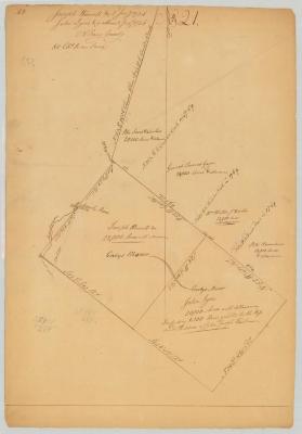 Cosby's Manor or land of Joseph Worrell and John Lyne. Map #621