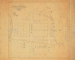 Map of State Lands at Syracuse, N. Y., with subdivisions. Map #496C