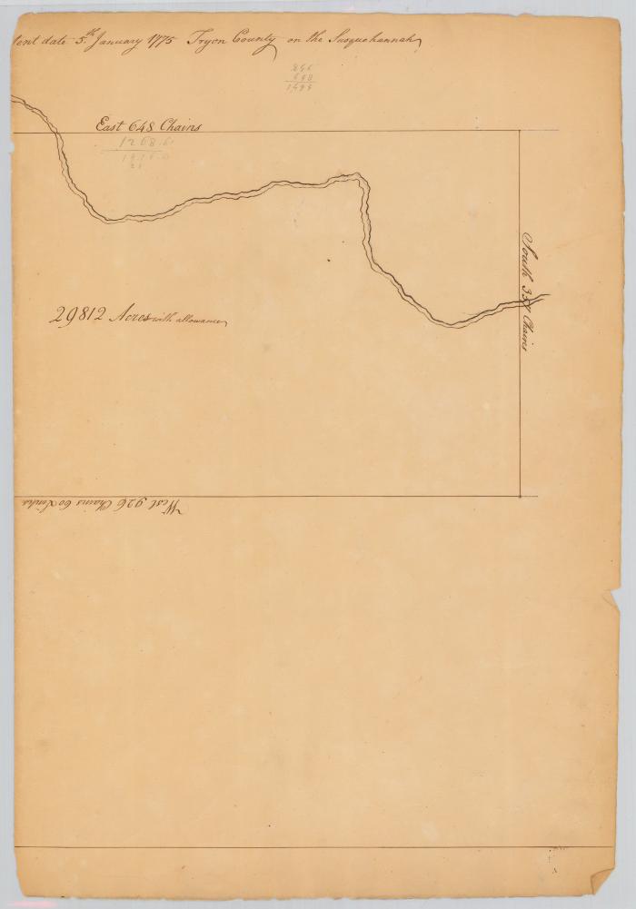 Cox's Manor or Hamden Township, on Susquehanna river. Map #607B