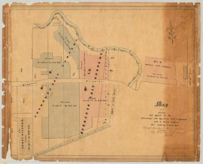 Map of lands set apart to the Onondaga and Syracuse Salt Company's. Map #530