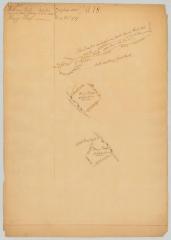 Survey of land for Henry Hoofe and Wm. York. Map #618