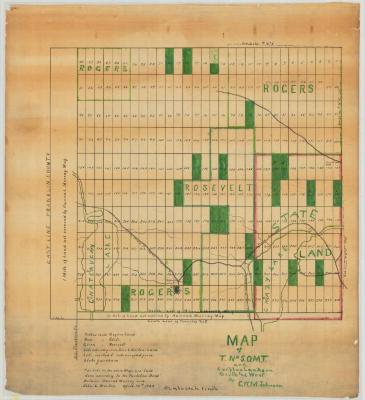 Map of Old Military Tract, Township No. 5. Map #493