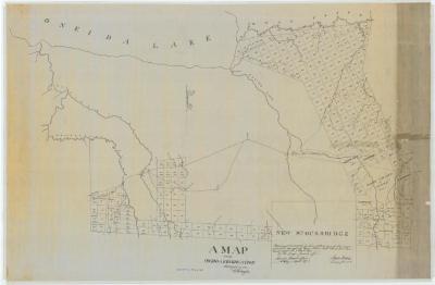 Map of Oneida Reservation. Map #227