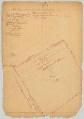Survey of land for Mary Airey, Jeffery Amherst in Township No. 3, Totten and Crossfield's Purchase. Map #601
