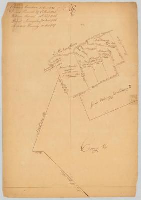 Survey of land for Johannis Roseboom, David Provost, William Burnet, Robert Livingston and Archibald Kennedy. Map #616