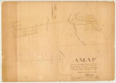 A map of that part of the Oneida Reservation directed to be surveyed and laid into lots by an Act passed April 5th 1798