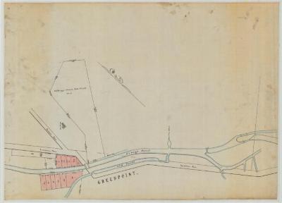 Fine Salt Lots, Syracuse. Showing Greenpoint.  Map #530C